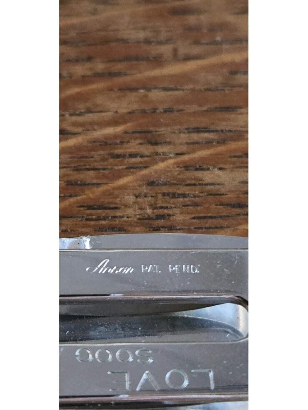 Vintage Anson Money Clip Classic Car 2X1